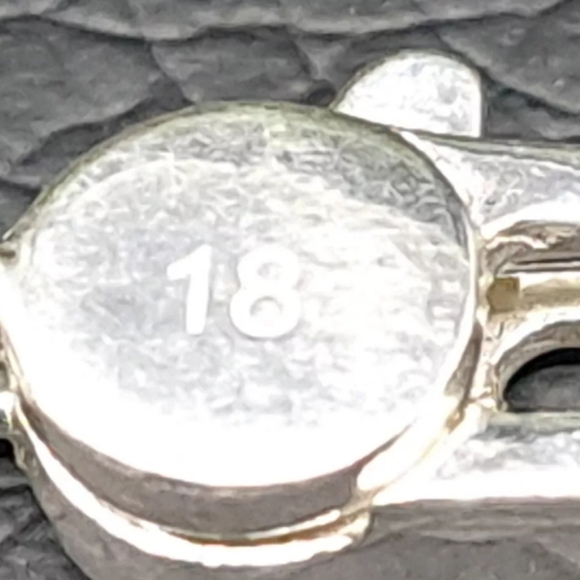 Gucci Trademark Heart Bracelet  925 Sterling Silver GUC - Picture 5 of 6